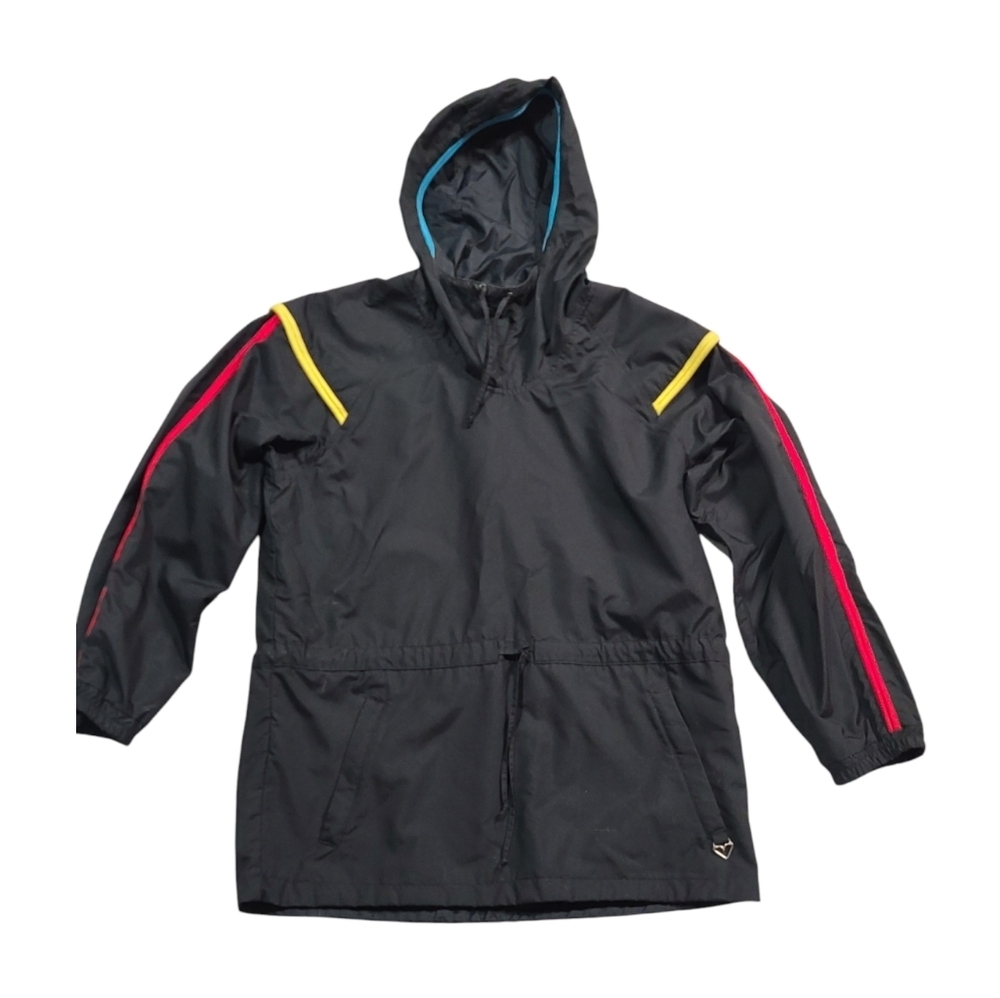 Obermeyer pullover color block ski snowboard jacket, size Medium, vintage